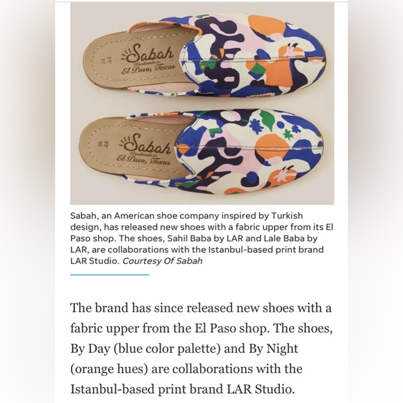 Sabah x LAR Studio By Night Baba Mules (Limited Edition, Very Rare) - Picture 10 of 15